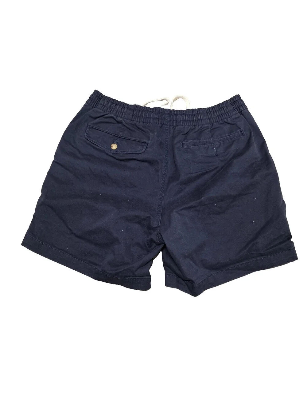 Polo Ralph Lauren Stretch Classic Fit Men’s Navy Elastic Waist Shorts S 30x6